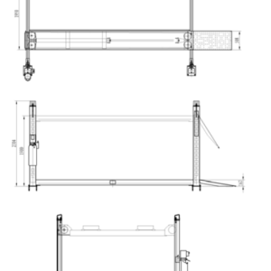 Launch Lift TLT440 - 4 tonne