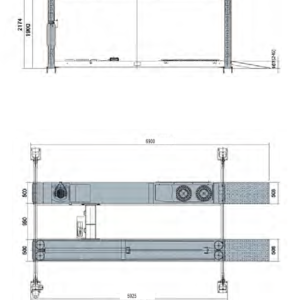 Launch_TLT445W wheel alignment lift